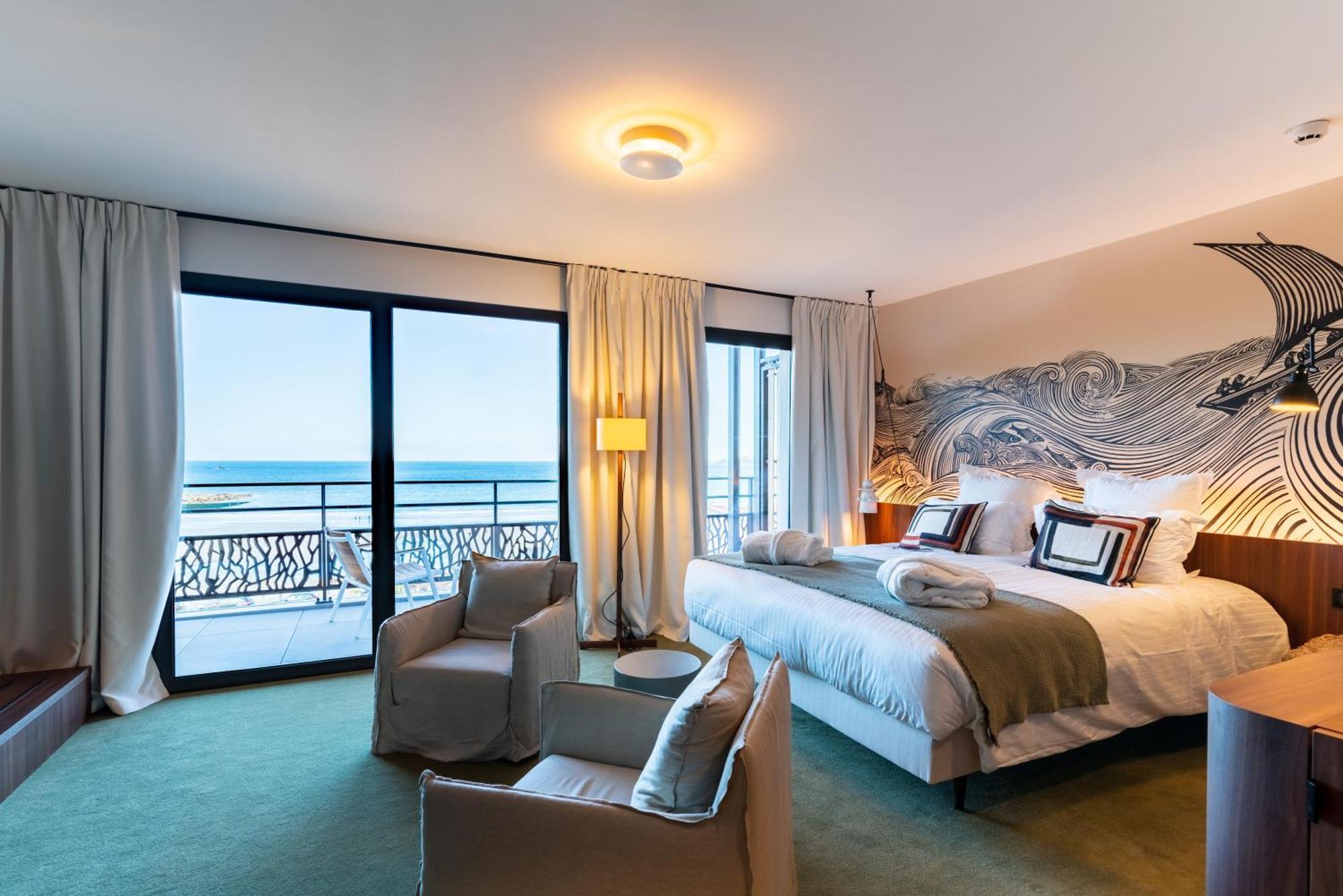 Hotel Roz Marine Thalasso Resort Perros-Guirec Exterior photo